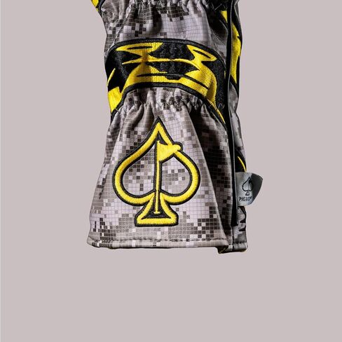 Pins & Aces Golf Co. غطاء رأس ممتاز Don't Tread On Me - جلد عالي الجودة، غطاء رأس مصنوع يدويًا - قم بتصميم حقيبة الجولف الخاصة بك وتخصيصها - تصميم كلاسيكي مستوحى من الرحلات الأمريكية والوطنية in Saudi Arabia