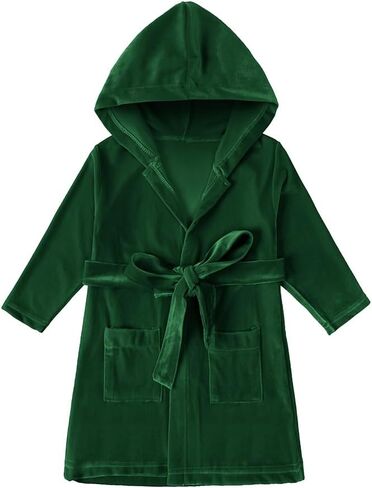 MyGBCPJS Kids Winter Pajamas PJS مجموعة الأولاد الفتيات 2 قطعة مخملية طويلة الأكمام أعلى + سروال ناع in Kuwait