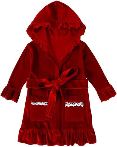 MyGBCPJS Kids Winter Pajamas PJS مجموعة الأولاد الفتيات 2 قطعة مخملية طويلة الأكمام أعلى + سروال ناع in Kuwait