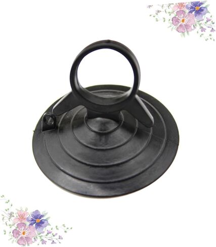 Happyyyami 4pcs Car Windshield Cups for Sunshade Hight Duty Startain Rack Black Easy Terment Resconsion Strong Mafe لجميع الأسطح الناعمة in Saudi Arabia