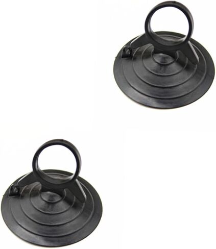 Happyyyami 4pcs Car Windshield Cups for Sunshade Hight Duty Startain Rack Black Easy Terment Resconsion Strong Mafe لجميع الأسطح الناعمة in Saudi Arabia