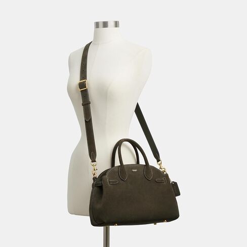 Coach Empire Carryall 28 في Suede ، B4/Olive in Saudi Arabia