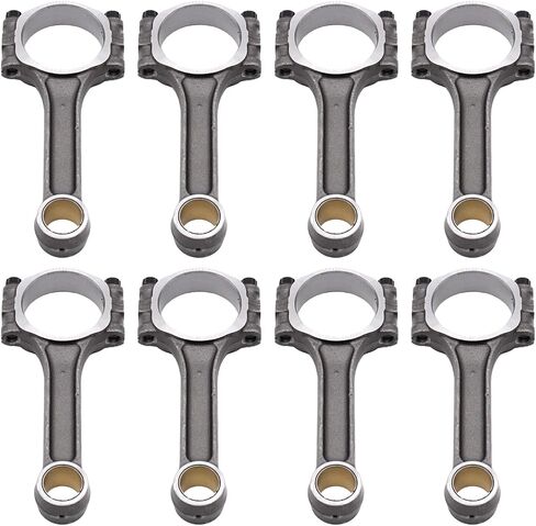 I Beam 5.700 "2.100" .927 "BUSH BUSH 5140 محرك توصيل قضبان 8pcs يناسب CHEVY SBC 350 استبدال OE PCE274.1126/ PCE274.1003 in Saudi Arabia