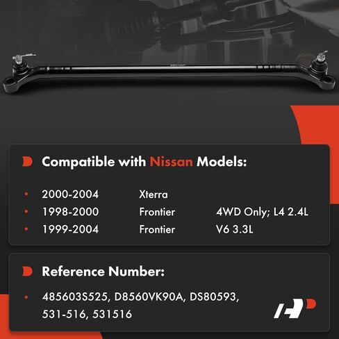 رابط مركز التوجيه الأمامي A-Premium ، متوافق مع Nissan Frontier 1998-2004 ، Xterra 2000-2004 in Saudi Arabia