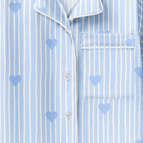 LQSZ Girls Pajamas Set Satin 2PCS Sleepwear 3-10 Years Kids Silky Button-Down Shorts Set in Kuwait