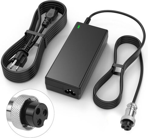 شاحن سكوتر ذو 4 شوكات لـ Segway Ninebot S/S-MAX/Mini lite/Mini PRO، شاحن 63V 1.1A TREE.NB متوافق مع Ninebot، استبدال شاحن موصل 4 دبوس in Kuwait