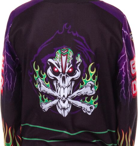 Intimo Monster Jam Grave Digger Union Union Suit Kids Fleece Monster Truck One Piece Pajamas in Saudi Arabia
