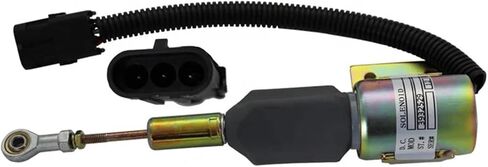 12V Diesel Engine Stop Solenoid Fuel Shut Off 3932529 Replace Parts System Engine And Engine Components in Saudi Arabia