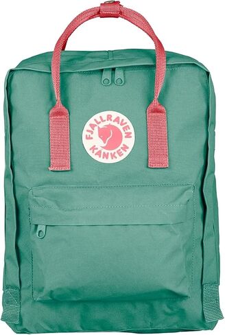 Fjallraven Women's Kanken Backack, Frost Green/Peach Pink, One Size in Saudi Arabia