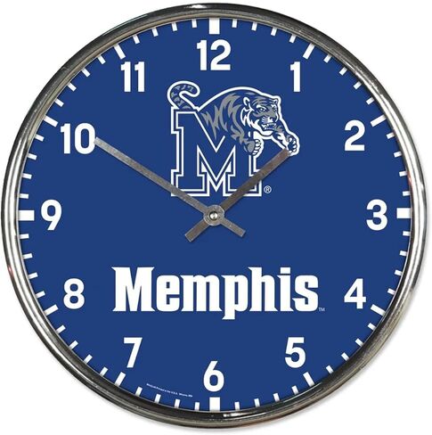 WinCraft NCAA Chrome Clock in Saudi Arabia