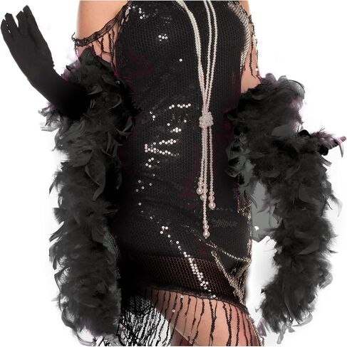Underwraps 82 "Long Feather Boa - 72 غرام ريش تركيا الملون بوا ، مثالي للباس الحفلات الهالوين in Saudi Arabia