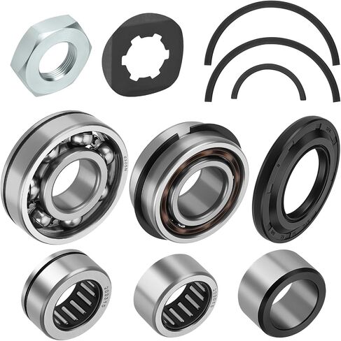 M Mati Transmission Bearings Kit مع Circlip لـ Yamaha Banshee 350 YFZ350 1987-2006 93311-22027-00 278-17424-01-00 93311-42045-00 93306-30504-00 93305-20502-00 90387-257N4-00 93102-00 in Saudi Arabia