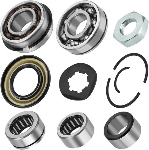 M Mati Transmission Bearings Kit مع Circlip لـ Yamaha Banshee 350 YFZ350 1987-2006 93311-22027-00 278-17424-01-00 93311-42045-00 93306-30504-00 93305-20502-00 90387-257N4-00 93102-00 in Saudi Arabia
