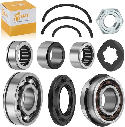 M Mati Transmission Bearings Kit مع Circlip لـ Yamaha Banshee 350 YFZ350 1987-2006 93311-22027-00 278-17424-01-00 93311-42045-00 93306-30504-00 93305-20502-00 90387-257N4-00 93102-00 in Saudi Arabia