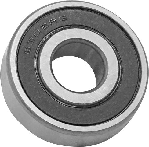 Caltric 6302-2rdqe6 6302-2RS Ball Bearings Rubber Rubber Sealed 16x42x13 mm in Kuwait