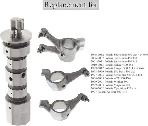 استبدال ذراع Rocker Rock عمود الحدبات لـ Polaris 1999-2013 Ranger 400 500 1996-2012 Sportsman 400 450 500 in Saudi Arabia