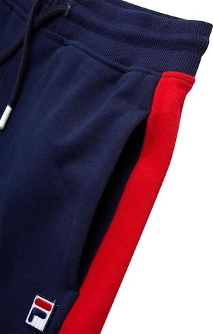 Fila Boys Athletic Shorts - Mesh Fleece شورت كرة السلة للأولاد مع الرباطين والجيوب الجانبية (الأحجام: 10-20) in Saudi Arabia