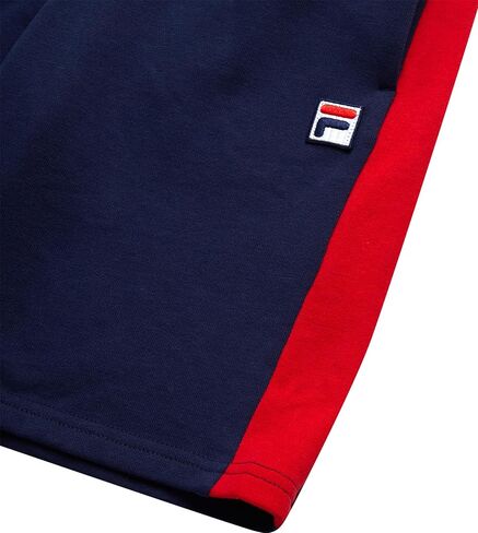 Fila Boys Athletic Shorts - Mesh Fleece شورت كرة السلة للأولاد مع الرباطين والجيوب الجانبية (الأحجام: 10-20) in Saudi Arabia