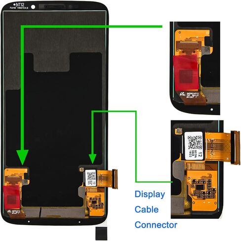 OLED Screen Replacement for Motorola Z4 6.4'' XT1980 XT1980-3 XT1980-4 Assembly LCD Display Touch Screen Digitizer with Tools (Not for Z4 Play) in Saudi Arabia