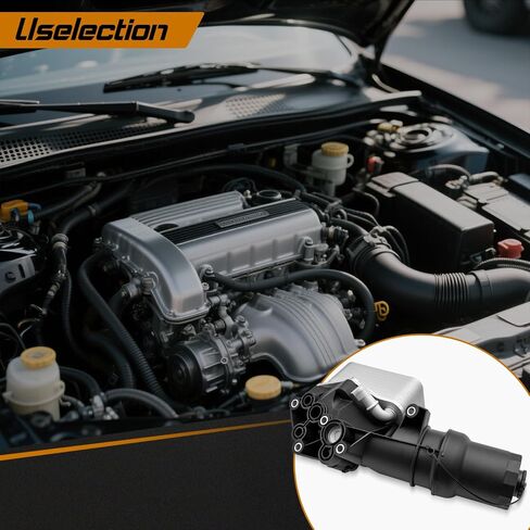 07K115397D مجموعة مرشح زيت المحرك قاعدة الإسكان مع مستشعر ضغط الزيت متوافق مع Audi TTRS MK2 VW New Beetle Golf Jetta Rabbit استبدال # 07K115397B 07K115397A (تقليدي) in Saudi Arabia