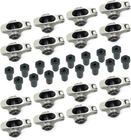 16+16 Small Block Chevy 1.5 3/8 Stainless Steel Roller Rocker Arms for Sbc 265 267 283 302 305 307 327 350 400 V8 Engine DM-SS3501538 in Saudi Arabia