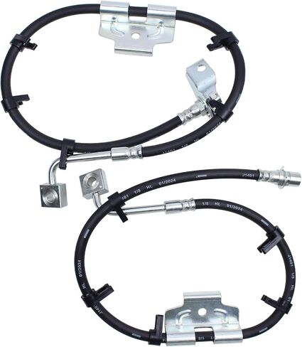 NewYall Front Left and Right Brake Hydraulic Hose for Dodge Ram 2500 3500 4WD 2003-2013 in Saudi Arabia