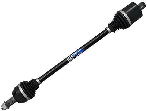 SuperATV Heavy Duty Rhino Brand Front Axle Polaris RZR 570 (2011+) | Stock Length FRONT Axle | Upgrade From Your OEM Axle in Saudi Arabia