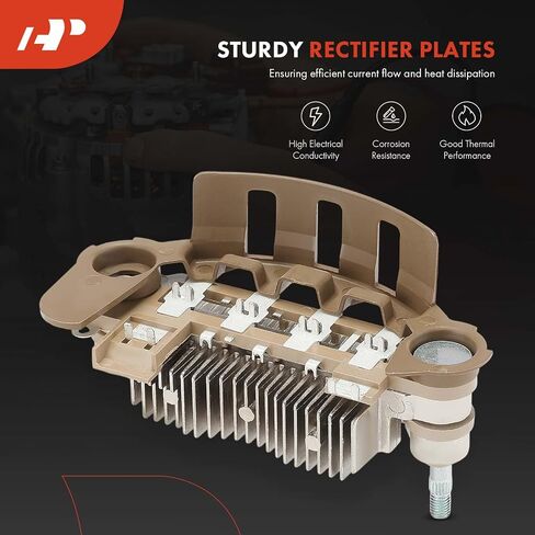 A-Premium Alternator Rectifier Compatible with Honda Civic 2006-2011, 14V Rectifier 8-35A Diodes in Kuwait