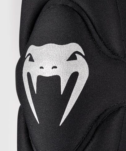 Venum Kontact Gel Knee Pad - Black/Black, Medium/Large in Saudi Arabia