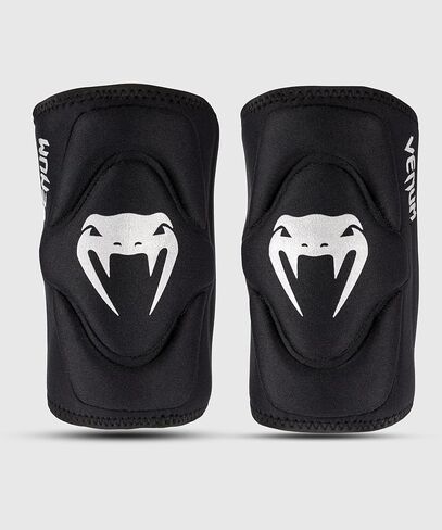Venum Kontact Gel Knee Pad - Black/Black, Medium/Large in Saudi Arabia
