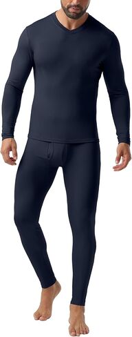 Askdeer Thermal Underwear for Men Long Johns Thermal Fleece Lined Long Underwear Base Layer Set in Saudi Arabia