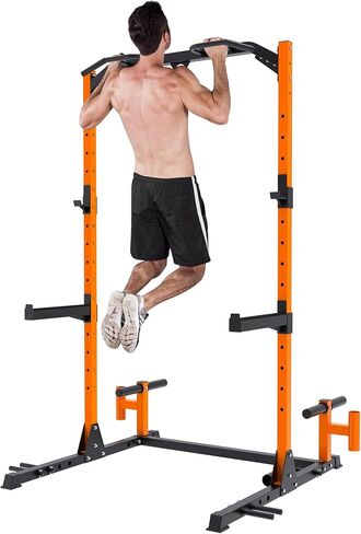 معدات تمرين برج الطاقة متعددة الوظائف من leikefitness، محطة سحب لأعلى، ارتفاع قابل للتعديل لمعدات اللياقة البدنية لتدريب القوة في صالة الألعاب الرياضية المنزلية، حوامل غمس، قضبان سحب، قضبان رفع، VKR in Kuwait