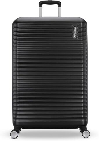 American Tourister Stratum 3.0 Medium 24-Inch Spinner, Airline Approved, Durable Hardside Luggage, Expands 1.5", RightHeight™ Adjustable Handle, Elemental Blue in Saudi Arabia