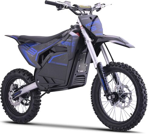 Kooz 72V Pro 5000W دراجة الأوساخ الكهربائية للبالغين ، HP117E دراجة كهربائية مع بطارية ليثيوم 30AH ، وسرعة قصوى 50 ميلاً في الساعة 40 ميل ، و Brakes Hydraulic Mountain على الطرق الوعرة على الطرق الوعرة. in Kuwait