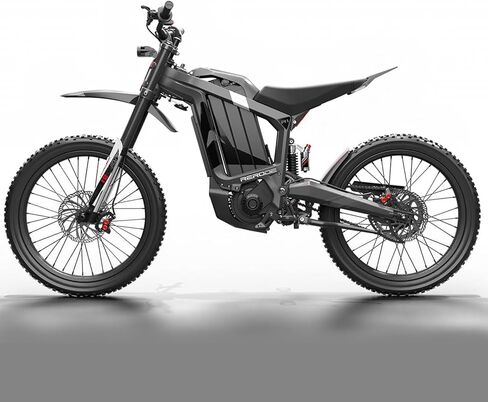 R1 Electric Dirt Bike for Adult, 8000W Peak Power 19" Tires, 52.8MPH Max Speed, 74.6 Miles Range, 330NM Torque, Electric Motorcycle with Dual Hydraulic Oil Brakes/Full Suspension, Off-Road Cross Ebike in Saudi Arabia