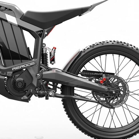 R1 Electric Dirt Bike for Adult, 8000W Peak Power 19" Tires, 52.8MPH Max Speed, 74.6 Miles Range, 330NM Torque, Electric Motorcycle with Dual Hydraulic Oil Brakes/Full Suspension, Off-Road Cross Ebike in Saudi Arabia