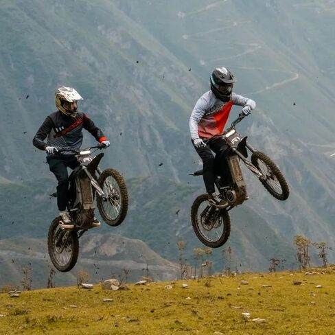 R1 Electric Dirt Bike for Adult, 8000W Peak Power 19" Tires, 52.8MPH Max Speed, 74.6 Miles Range, 330NM Torque, Electric Motorcycle with Dual Hydraulic Oil Brakes/Full Suspension, Off-Road Cross Ebike in Saudi Arabia