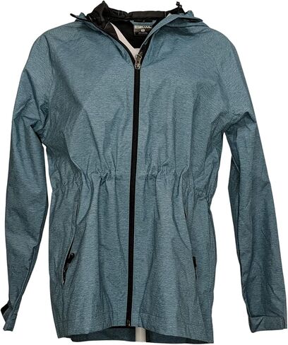 32 Degrees Ladies' Short Anorak Jacket (M, Indian Teal Melange) in Saudi Arabia