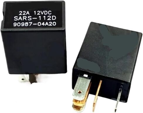 BGPHQLHOD SARS-112D SARS 112D SARS112D 12V RELAY FOG LAMP RELAY FOR CAR FUSE BOX 22A 4PIN 5PIN (SARS-112D 4PIN) in Saudi Arabia