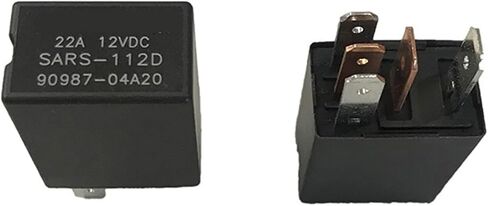 BGPHQLHOD SARS-112D SARS 112D SARS112D 12V RELAY FOG LAMP RELAY FOR CAR FUSE BOX 22A 4PIN 5PIN (SARS-112D 4PIN) in Saudi Arabia