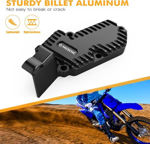 NICECNC Dirt Bike Cylinder Power Válvula Guard Compatible with Yamaha YZ250 1999-2024 YZ250X 2016 2017 2018 2019 2020 2021 2022 2023 in Saudi Arabia
