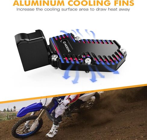 NICECNC Dirt Bike Cylinder Power Válvula Guard Compatible with Yamaha YZ250 1999-2024 YZ250X 2016 2017 2018 2019 2020 2021 2022 2023 in Saudi Arabia