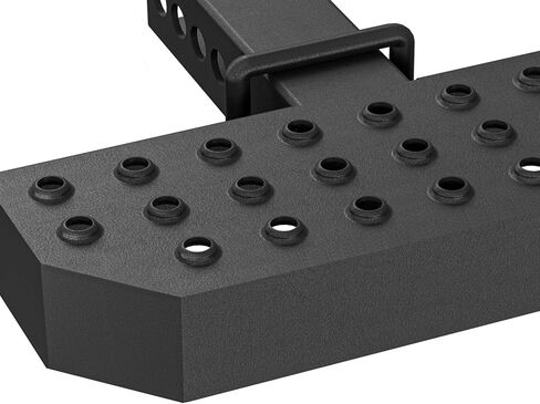 Tow Hitch Step Trailer for 2 "مستقبلات ، 400 رطل الحمل القصوى ، مع مقطع الدبوس و Bolts الاستقرار ، متوافق مع بيك اب تشرات سيارة سيارات سيارات الدفع الرباعي فان RV ، ووقاية مضادة للانزلاق وحارس الصدأ الصدأ in Saudi Arabia