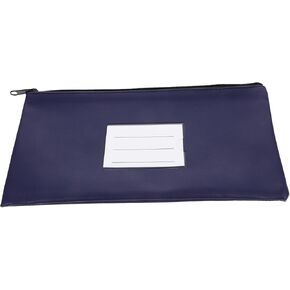 PU Leather Cash Pouch with Zipper Money Bag لشيكات الإيصالات وتخزين الأساسيات لعمال المكاتب والمسافرين in Kuwait
