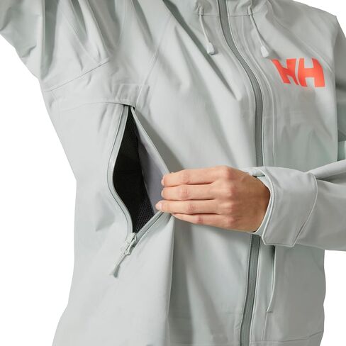 Helly-Hansen Sogn Shell Jacket for Women, Waterproof, Windproof, Breathable, Skiing-Jackets, Lightweight, Adjustable Fit in Saudi Arabia