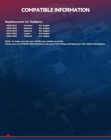 KAX M630808 Brake Master Cylinder Replacement for Subaru Forester 2008-2013, Subaru Impreza 2008-2012, Subaru Outback 2005-2009, Subaru Legacy 2007-2009 in Saudi Arabia
