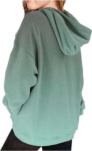 Cute Hoodies for Girls Trendy Oversized Long Sleeve Shirts Hooded Kids Sweatshirts Preppy Tween Girl Trendy Clothes in Saudi Arabia