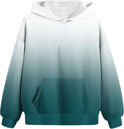 Cute Hoodies for Girls Trendy Oversized Long Sleeve Shirts Hooded Kids Sweatshirts Preppy Tween Girl Trendy Clothes in Saudi Arabia