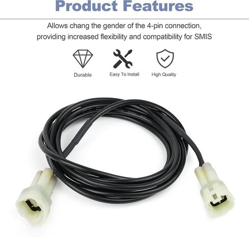 SMIS Digital Talog Gauge to SDS ECU Adapter Cable Cable Harness متوافق مع NMEA 2000 SMG4 لـ Suzuki Outboard DF40-300 990C0-88136 990C088136 in Kuwait