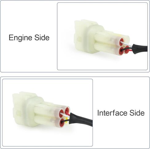 SMIS Digital Talog Gauge to SDS ECU Adapter Cable Cable Harness متوافق مع NMEA 2000 SMG4 لـ Suzuki Outboard DF40-300 990C0-88136 990C088136 in Kuwait